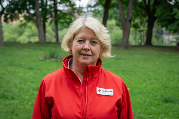 Daglig leder i Oslo Røde Kors, Astrid Solberg.