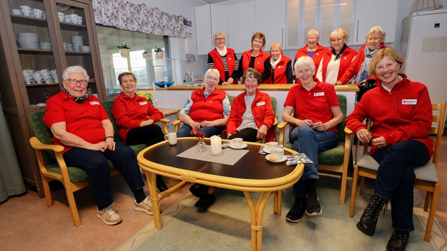 God stemning i lokalet