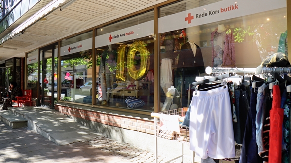 Butikken er populær i Mysen