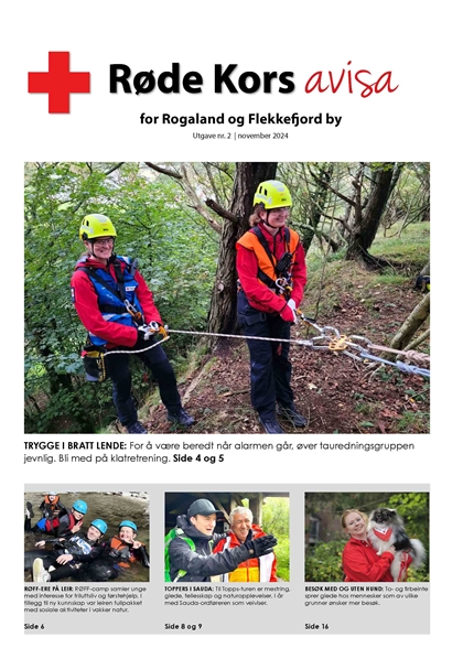 Røde Kors-avisa høst 2024