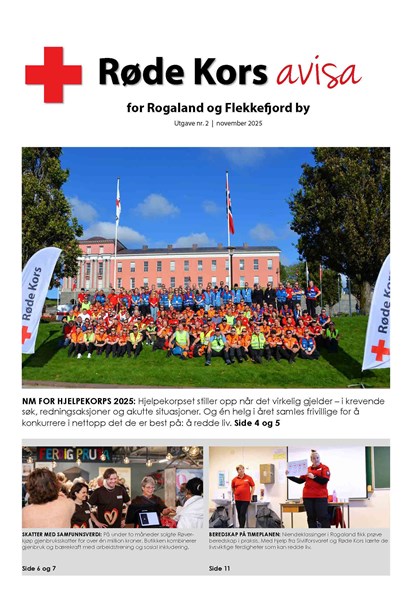 Faksimile framside avisen.