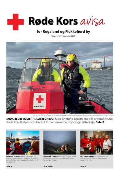 Røde Kors-avisa høst 2023