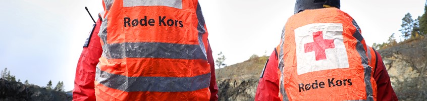 Hjelpekorps på leteaksjon