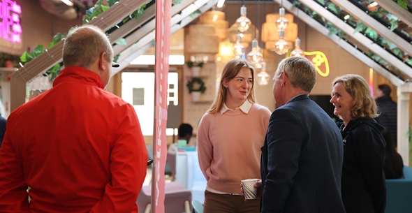 Vilja S. Nystad, leder i velferdstinget i Gjøvik, Ålesund og Trondheim ser frem til å jobbe tett med Trondheim Røde Kors.