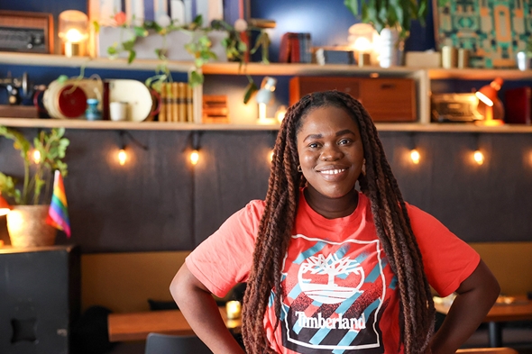 Jennifer Peprah, frivillig i Ghana Red Cross.