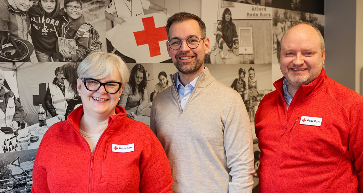 Marita H. fossen, Espen Hegge og Thomas Enoksen.