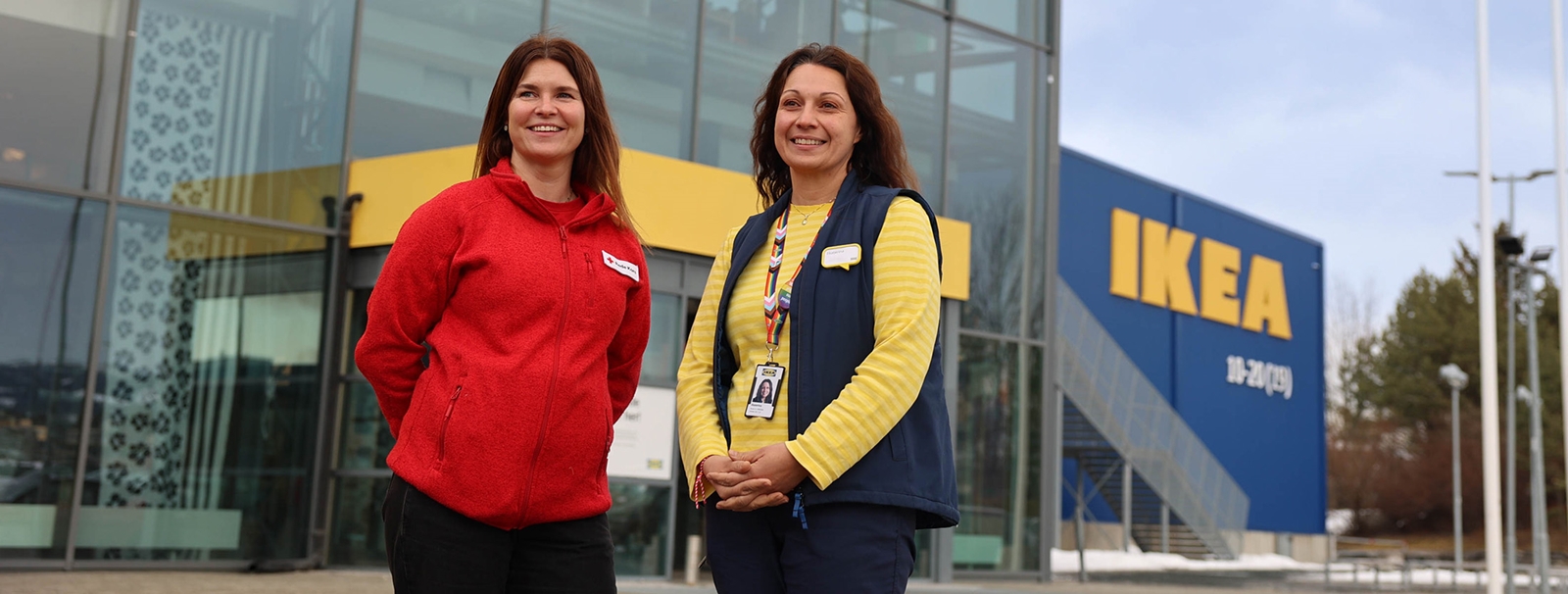 test: Trondheim Røde Kors og IKEA er samarbeidspartnere.