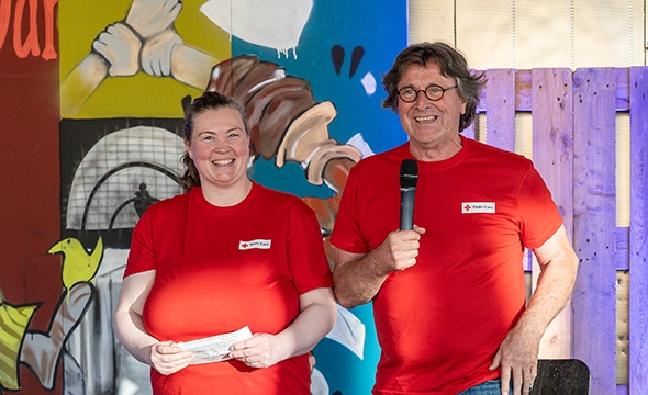 Portrettbilde av Tone Smistad og Knut Flåtter