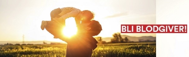 Banner hjerte i hender GiBlod