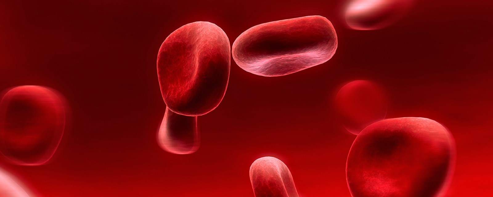 Blodceller som flyter 