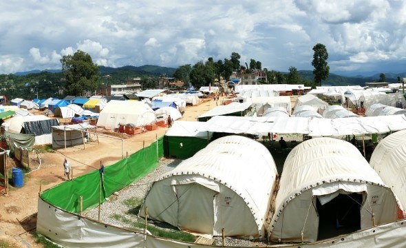 Hvite telt i Nepal