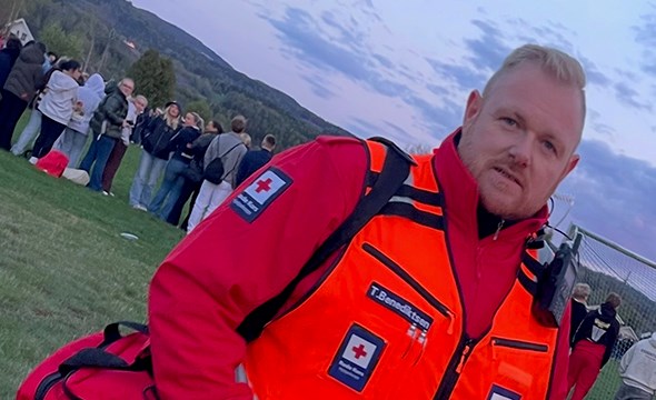 portrett av thomas Benediktsen