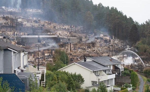 Boligbrannen i Drammen