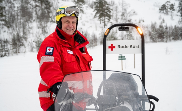 tom erik dønnestad og snøscooter