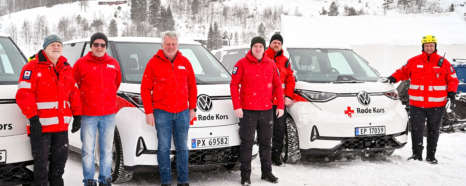 gruppebilde med elektriske biler