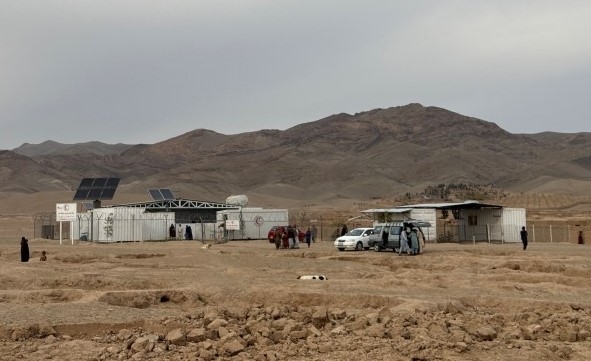 Flyktningleiren Shahrak Sabz utenfor Herat, vest i Afghanistan