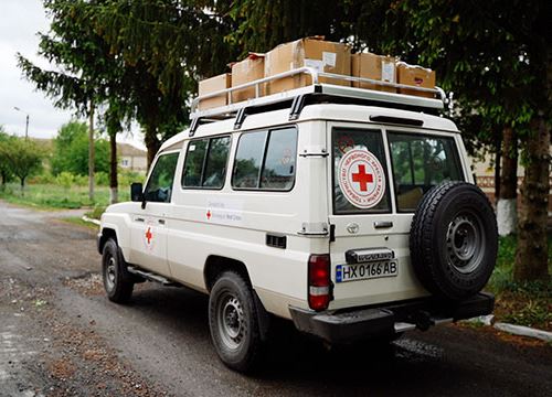 Røde Kors ambulanse