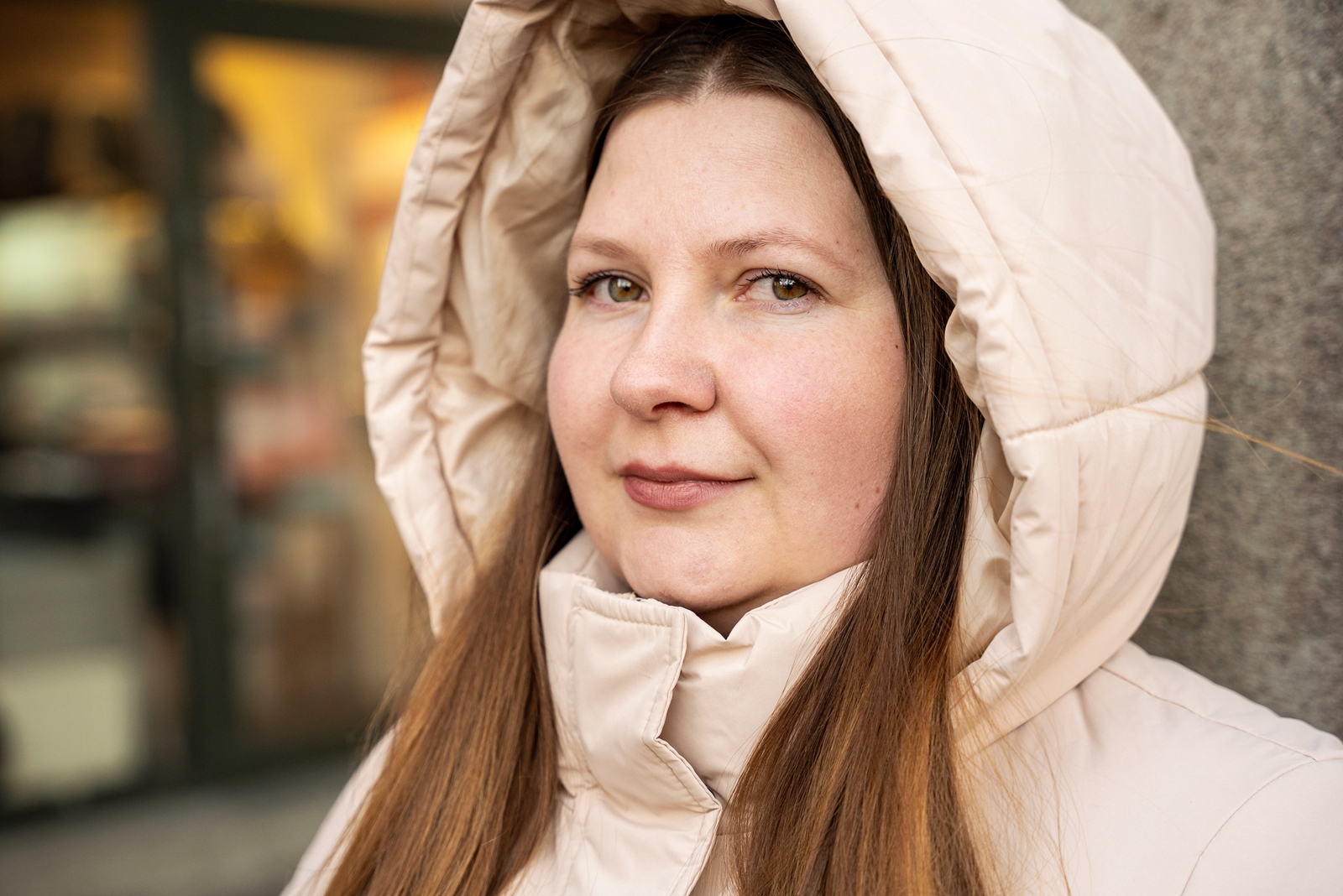 portrett av ung kvinne fra Ukraina