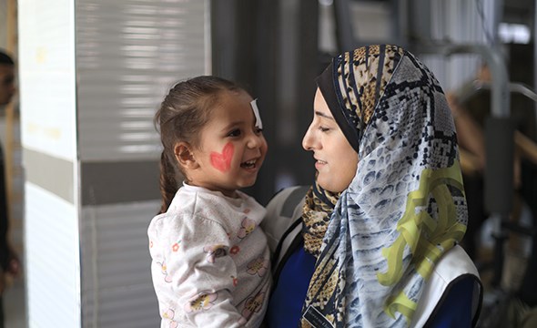 Mirna på tre år sammen med Faisal.