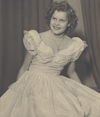 Tove som ung konfirmant