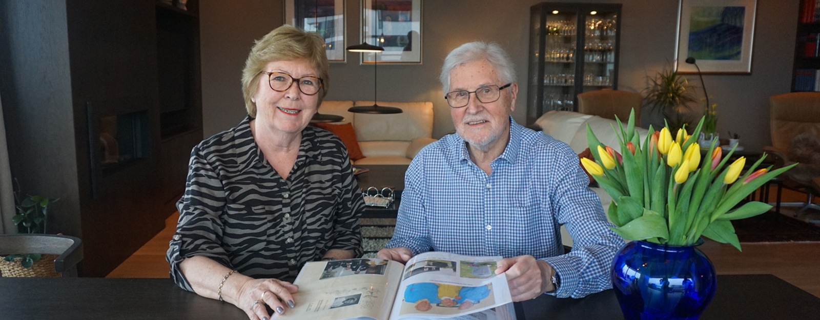 Vivi og Øistein Lie minnes Tove