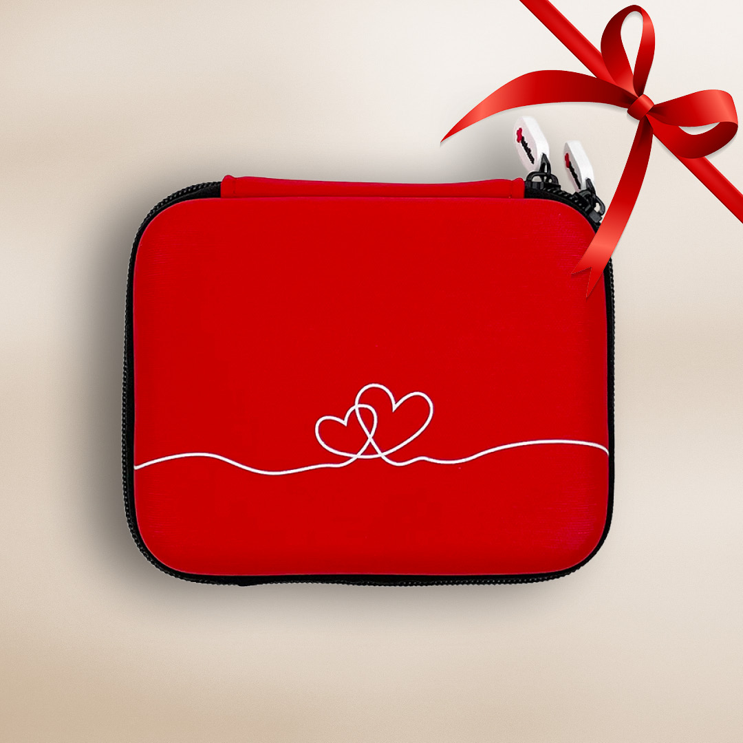 Bilde av rødt skrin