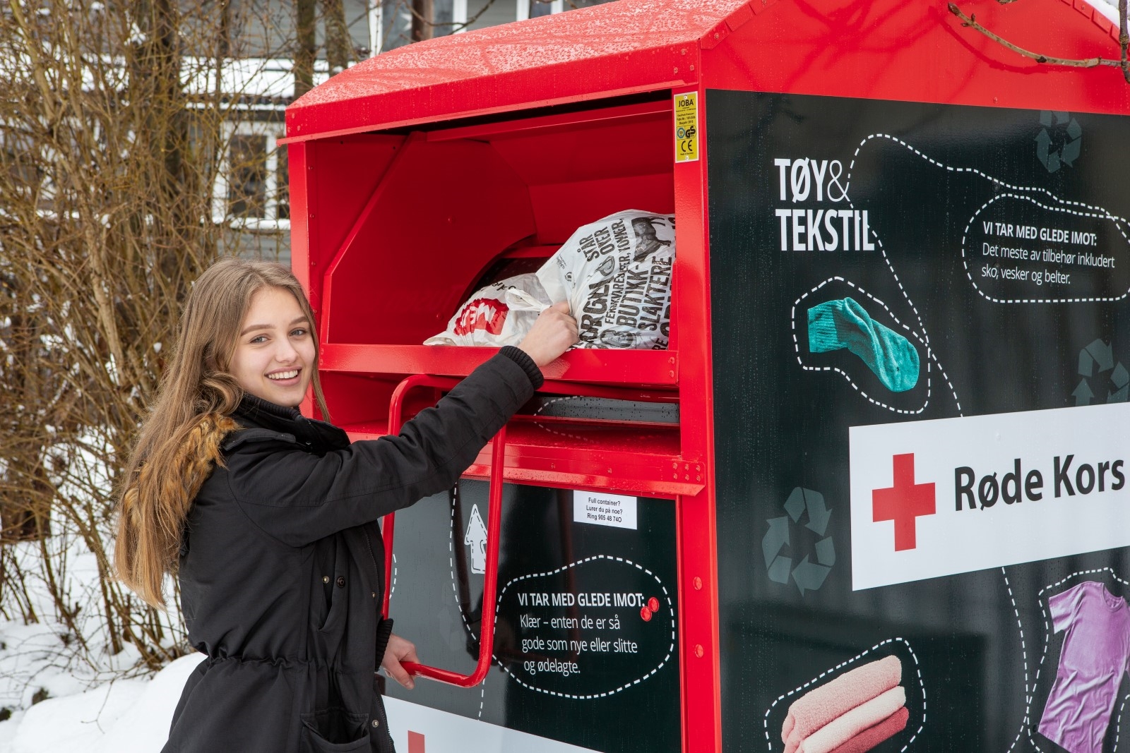 Toppbilde DNV tøyinnsamling