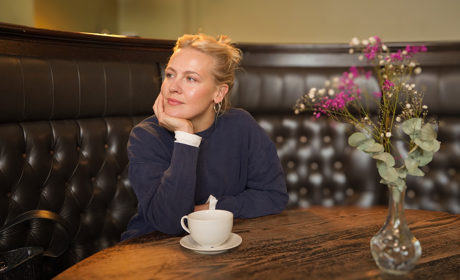 Emilie skolmen forteller om eget forhold til gjenbruk.