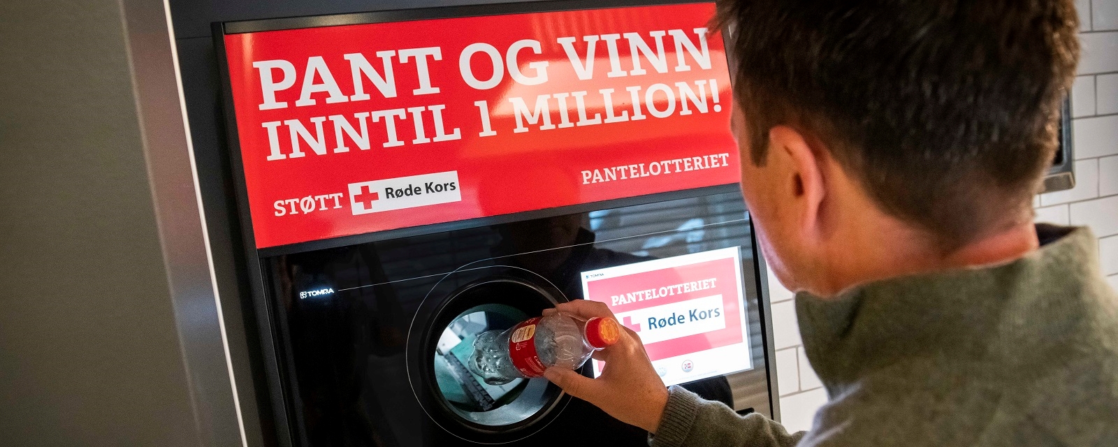 Mann som panter flaske