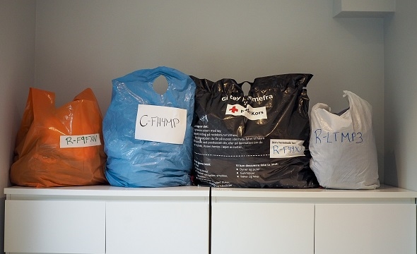 Poser hvor hentekoden er skrevet på