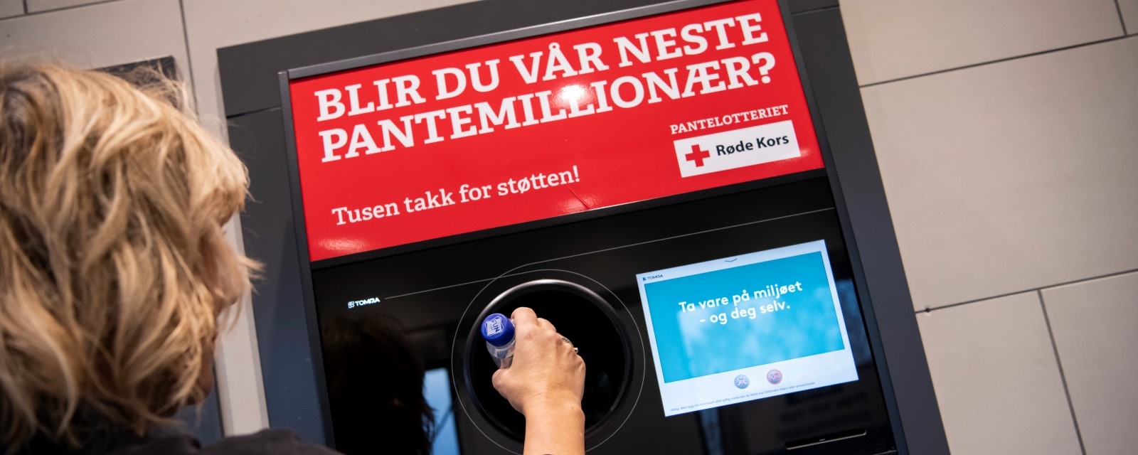 Mann som panter flasker 