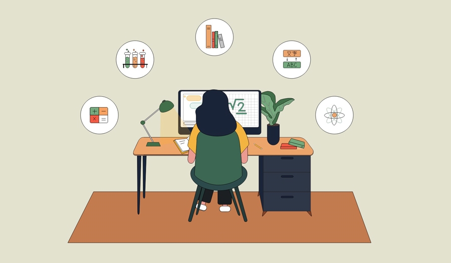 Bilde av nettside for digital leksehjelp