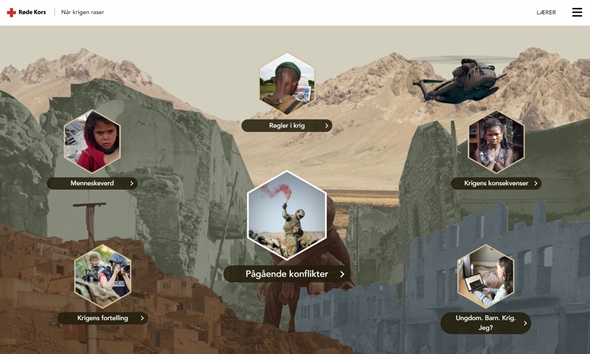 Bilde: Når krigen raser