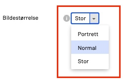Bilde av episerver redigering bilder.