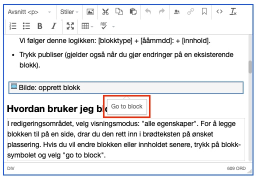 Redigeringsvindu episerver